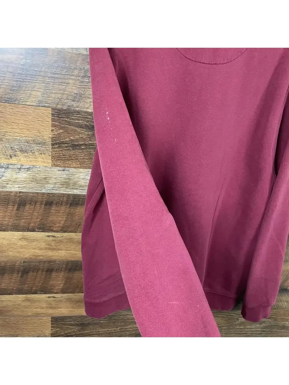 Vintage Y2K Nike Burgundy Red Crewneck Pullover Mens Large